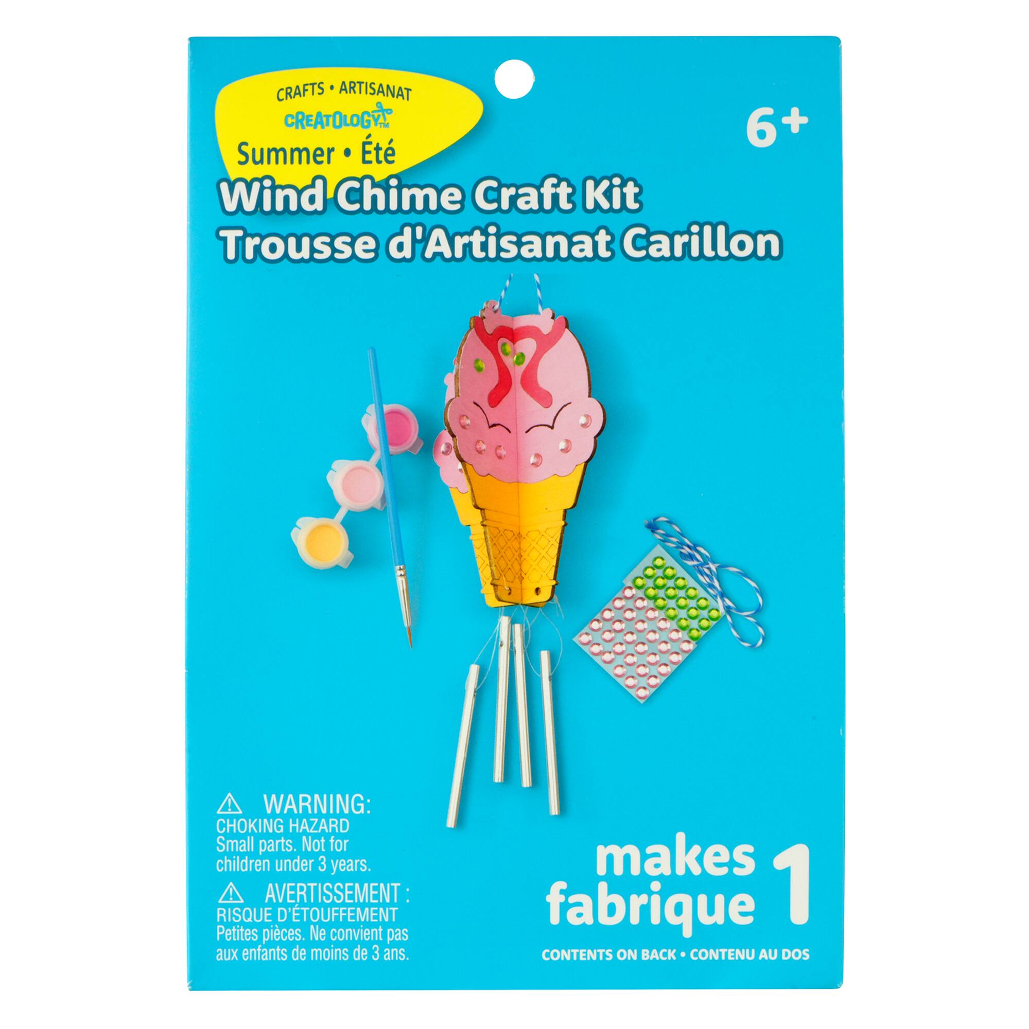 Summer Ice Cream Wind Chime Craft Kit by Creatology™